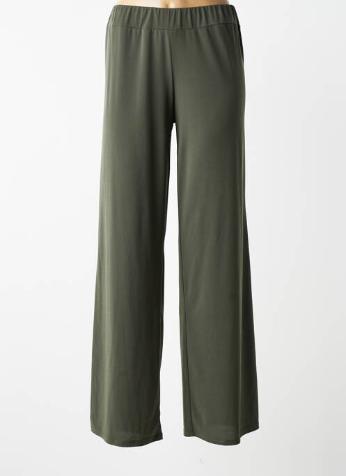 Pantalon larg croială fluidă mărime normală verde AN II VITO femme