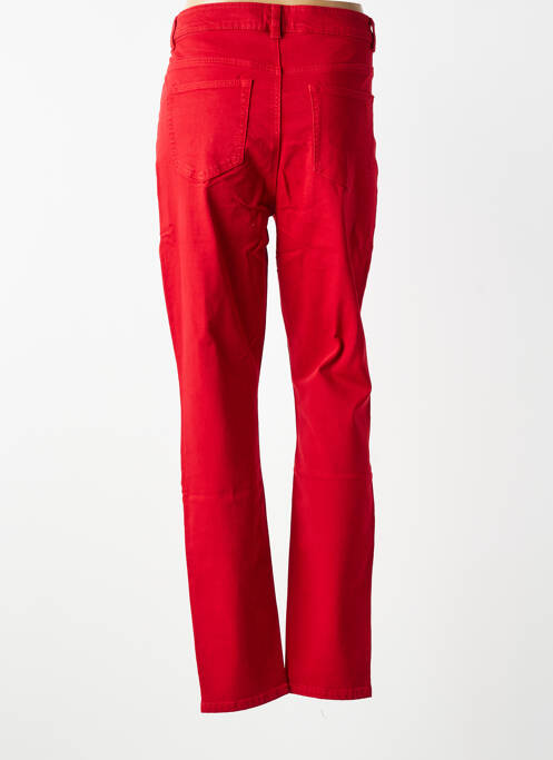Blugi cu croială slim elasticitate mărime normală roșu YESTA femme