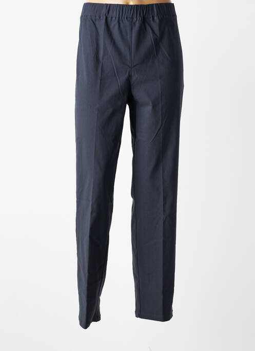 Pantalon slim talie elastică mărime normală albastru SOPHIA femme