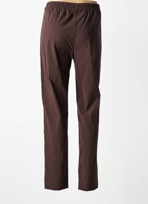 Pantalon slim talie elastică mărime normală maro OLIVER JUNG femme