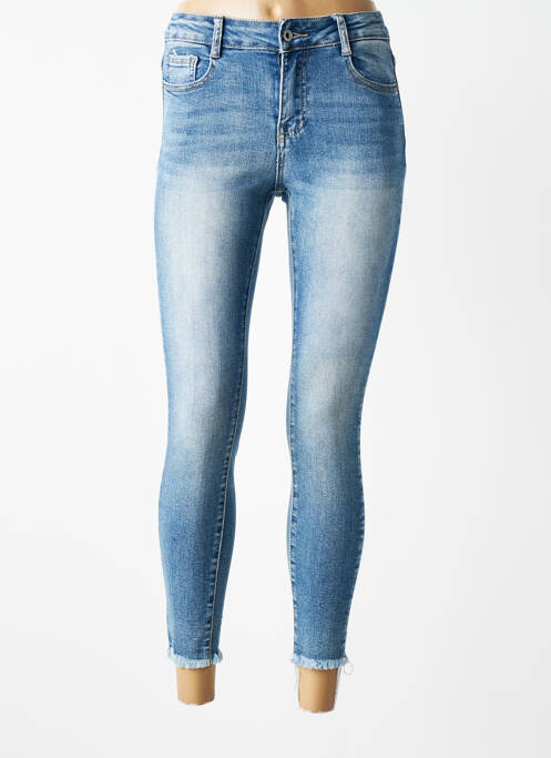 Blugi skinny elasticitate albastru WATER JEANS femme