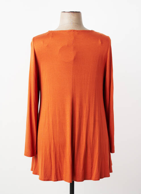 Tricou mâneci lungi mâneci lungi portocaliu AN II VITO femme