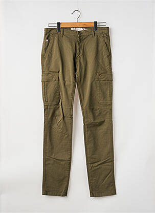 Pantalon chino elasticitate mărime normală verde DAYTONA bărbat