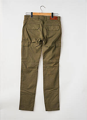 Pantalon chino elasticitate mărime normală verde DAYTONA bărbat