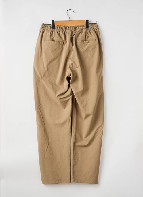 Pantalon larg țesătură poplin mărime normală bej DAYTONA homme