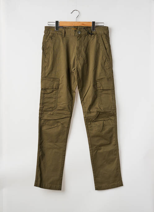 Pantalon chino elasticitate mărime normală verde DAYTONA homme