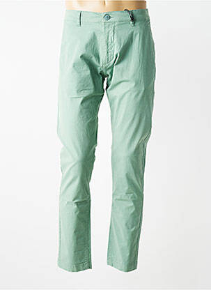 Pantalon chino elasticitate mărime normală verde DAYTONA bărbat
