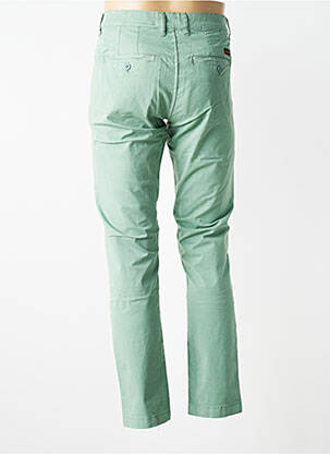 Pantalon chino elasticitate mărime normală verde DAYTONA bărbat