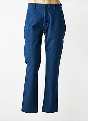 Pantalon chino elasticitate mărime normală albastru DAYTONA bărbat