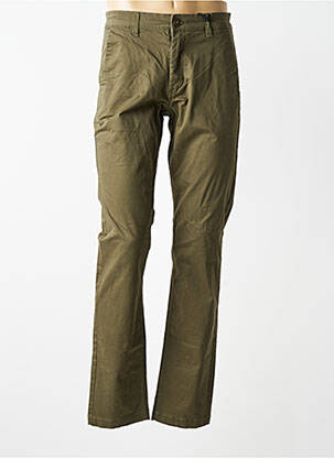 Pantalon chino elasticitate mărime normală verde DAYTONA homme