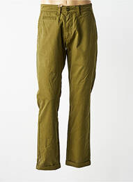 Pantalon chino elasticitate mărime normală verde DAYTONA bărbat
