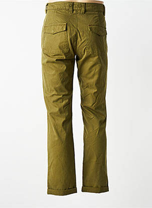 Pantalon chino elasticitate mărime normală verde DAYTONA bărbat