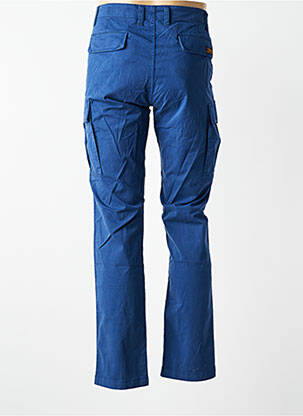 Pantalon chino elasticitate mărime normală albastru DAYTONA bărbat