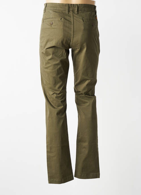 Pantalon chino elasticitate mărime normală verde DAYTONA homme