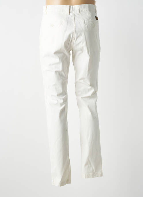 Pantalon chino elasticitate mărime normală alb DAYTONA homme