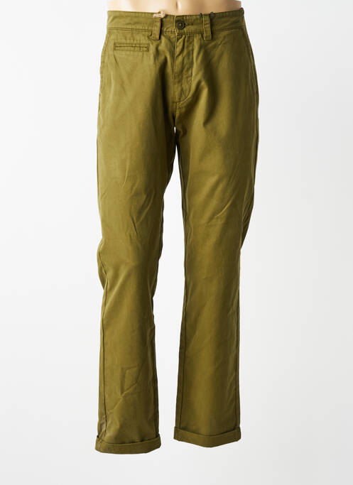 Pantalon chino elasticitate mărime normală verde DAYTONA homme