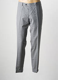 Pantalon slim talie cu cleme mărime normală gri deschis BARUTTI homme