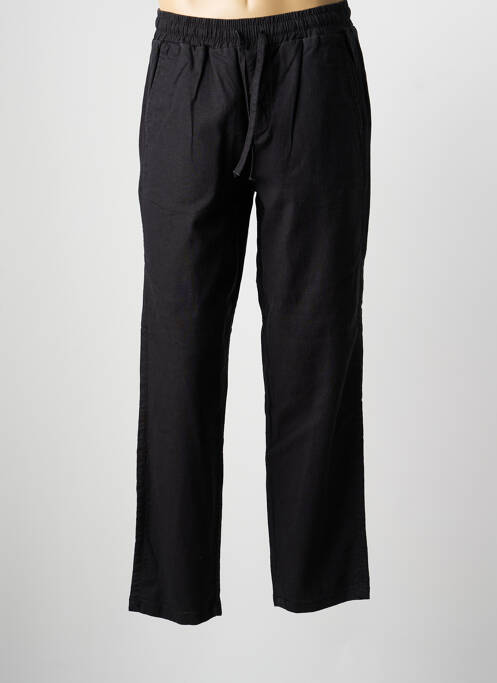 Pantalon drept mărime normală mărime normală negru DAYTONA homme