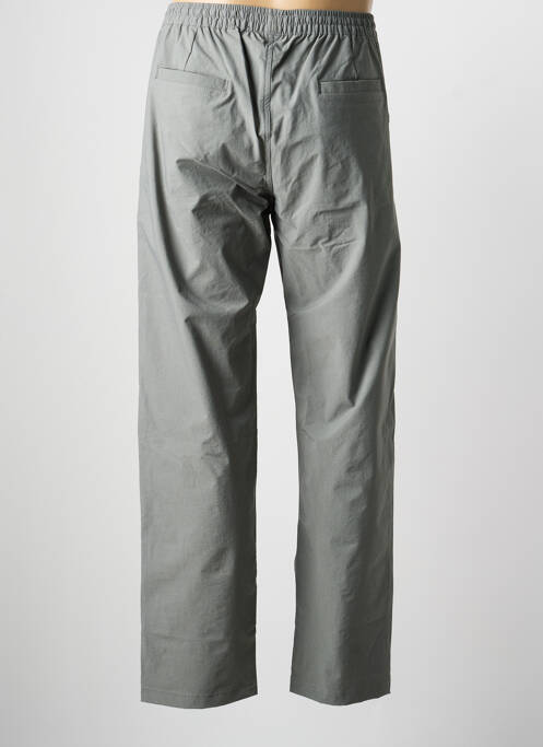 Pantalon drept țesătură poplin mărime normală gri DAYTONA homme