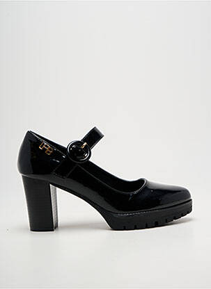 Pantofi cu toc închidere cu buclă(e) toc de 7 la 9 cm negru LPB femme