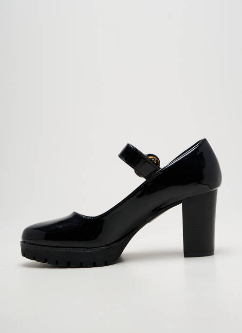 Pantofi cu toc închidere cu buclă(e) toc de 7 la 9 cm negru LPB femme