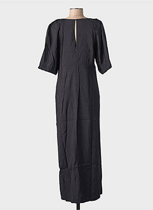 Rochie lungă mâneci scurte mâneci scurte negru B.YOUNG femeie