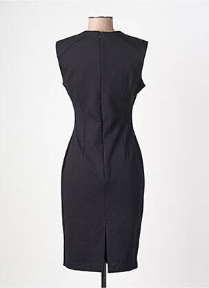 Rochie midi fără mâneci fără mâneci negru QUATRE VINGT JOURS femeie
