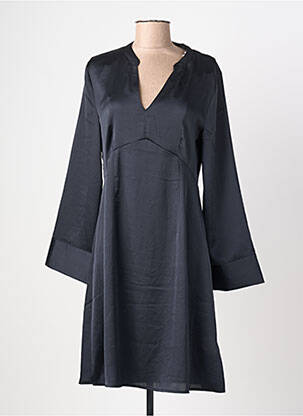 Rochie midi mâneci lungi mâneci lungi negru B.YOUNG femme