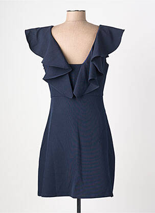 Rochie scurtă croială fluidă mâneci scurte albastru MOLLY BRACKEN femeie