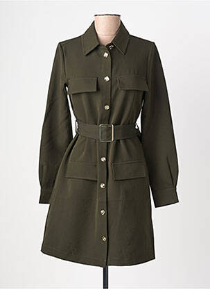 Rochie scurtă mâneci lungi mâneci lungi verde TIFFOSI femme