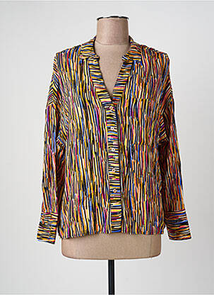 Cămașă croială dreaptă mâneci lungi galben LOLA ESPELETA femme