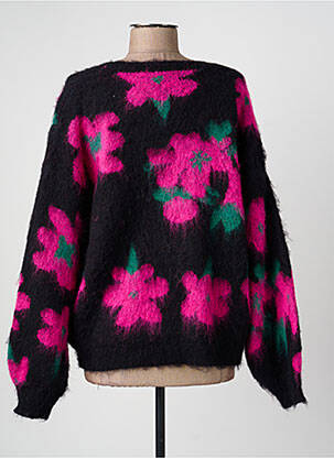 Pulover elasticitate mâneci lungi negru MOLLY BRACKEN femeie