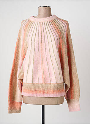 Pulover elasticitate mâneci lungi roz MOLLY BRACKEN femme