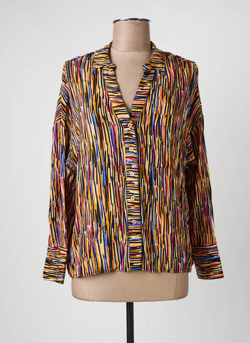 Cămașă croială dreaptă mâneci lungi galben LOLA ESPELETA femme