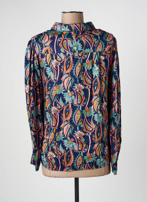 Cămașă croială dreaptă mâneci lungi albastru LOLA ESPELETA femme