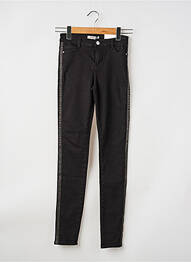 Pantalon slim buzunare negru MORGAN femme