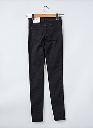 Pantalon slim buzunare negru MORGAN femeie