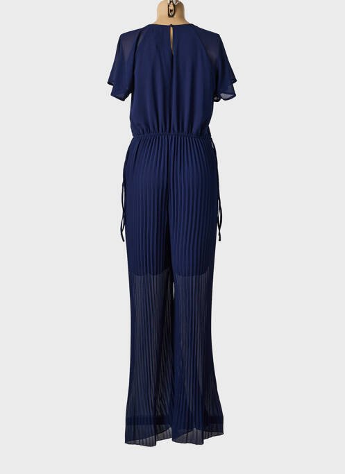 Salopetă-pantalon croială fluidă mâneci scurte albastru TIFFOSI femme
