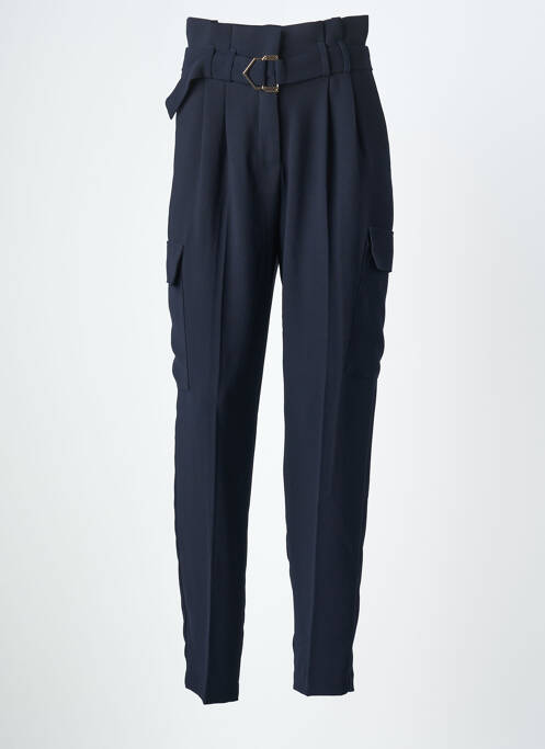 Pantalon slim buzunare albastru MORGAN femme