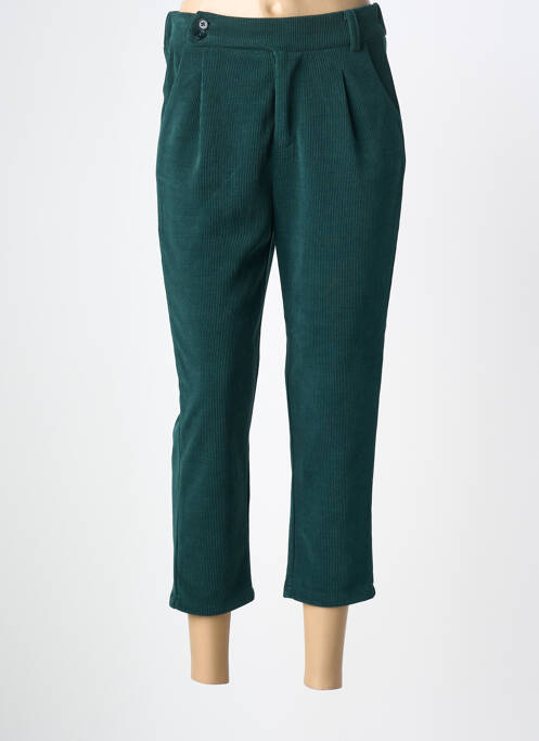Pantalon 7/8 talie elastică verde MOLLY BRACKEN femme