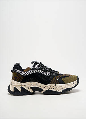 Adidași vârf rotund toc de 4 la 6 cm verde STEVE MADDEN femeie