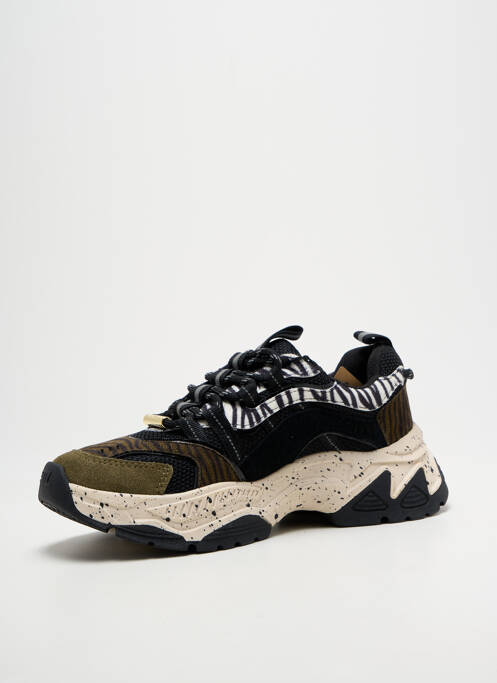 Adidași vârf rotund toc de 4 la 6 cm verde STEVE MADDEN femme