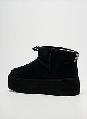 Botine/ghete umplută toc de 4 la 6 cm negru KARL LAGERFELD femeie