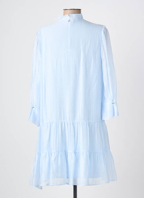 Rochie scurtă mâneci lungi mâneci lungi albastru LIU JO femme
