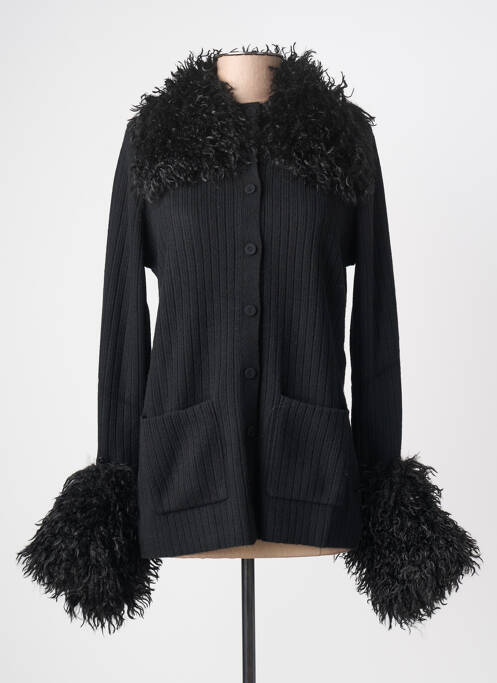 Vestă cu mâneci lungi croială cambrată negru TWINSET femme