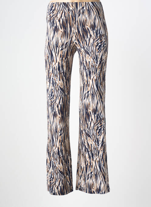 Pantalon drept elasticitate mărime normală bej AU SOLEIL DE ST TROPEZ femme