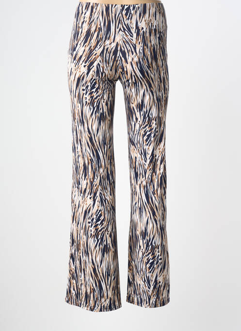 Pantalon drept elasticitate mărime normală bej AU SOLEIL DE ST TROPEZ femme