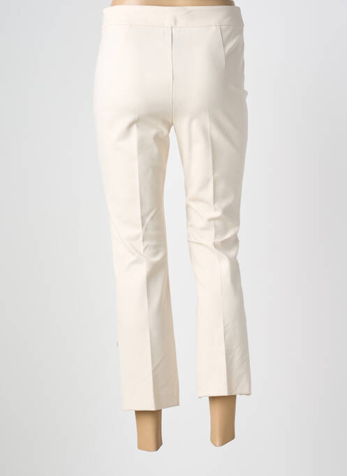 Pantalon trei sferturi elasticitate mărime normală bej TWINSET femme