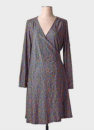 Rochie midi mâneci lungi mâneci lungi portocaliu LA FIANCÉE femme