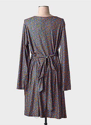 Rochie midi mâneci lungi mâneci lungi portocaliu LA FIANCÉE femeie
